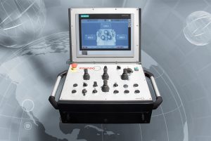 Roundo: CNC with Siemens technology and world map